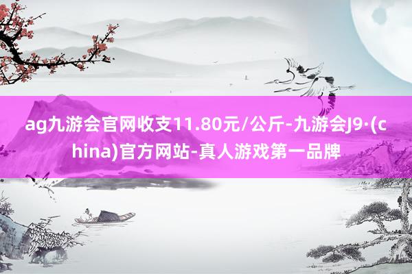 ag九游会官网收支11.80元/公斤-九游会J9·(china)官方网站-真人游戏第一品牌